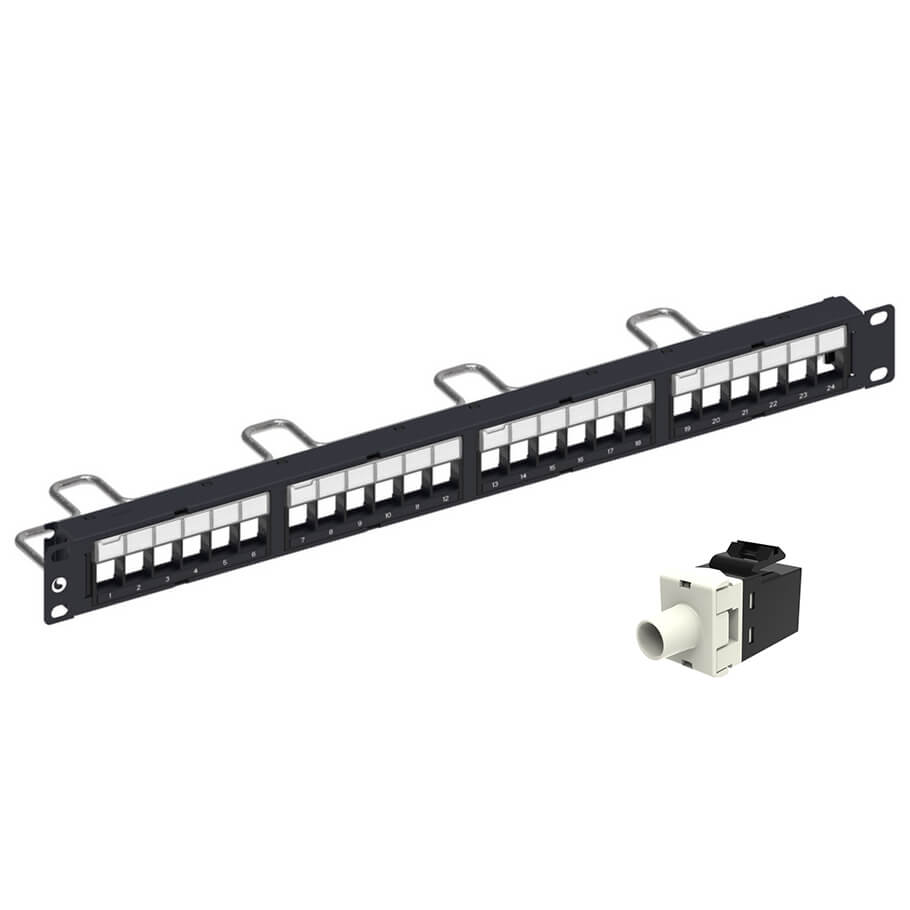 Patch panel 24P CommScope Cat6 (760237040/9-1375055-2)